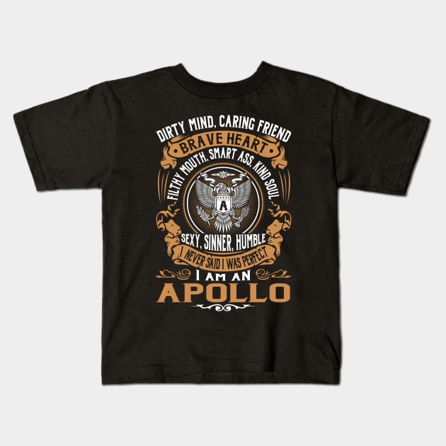 APOLLO Kids T-Shirt by Mirod551